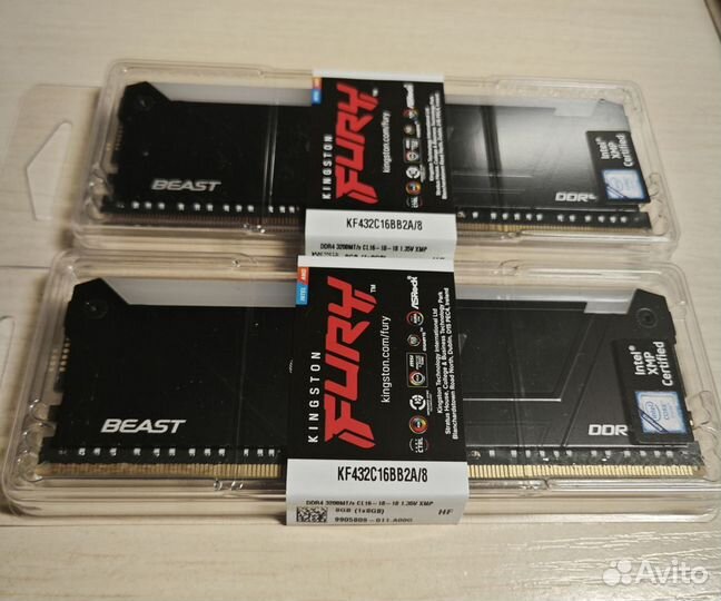 Оперативная память DDR4 / DDR5