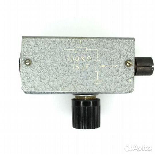 Внешний делитель входа 100 кОм 15 пФ разхем с хран