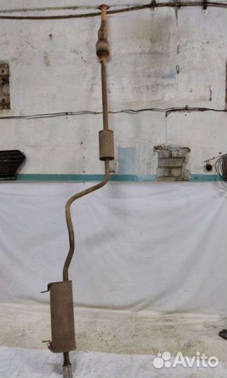 Глушитель Renault Fluence всборе с катализатором