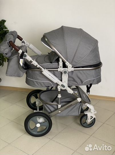Коляска новая «LuxMom» 2в1