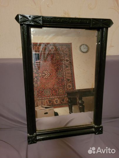 Зеркало старинное антиквариат