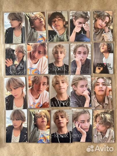 Bts v taehyung layover album / тэ бтс карты