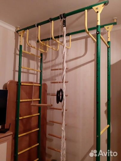 Детский спортивный комплекс с регулировкой высоты