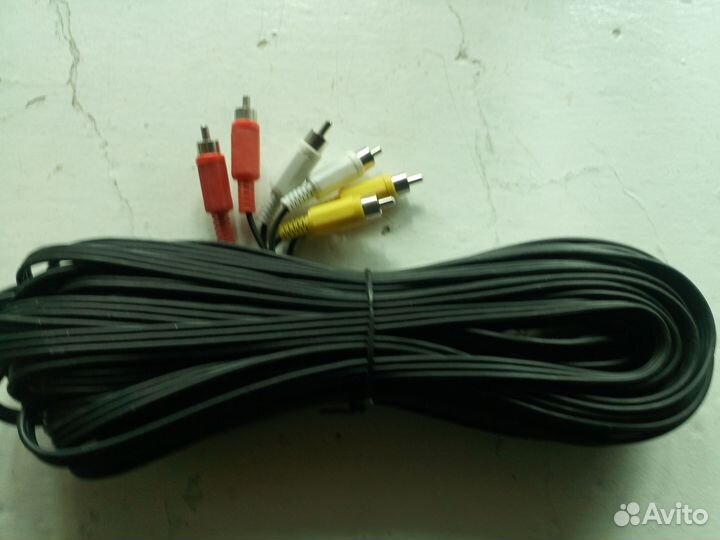 Шнур-кабель 3х3 RCA 15 м