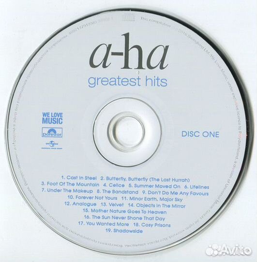 A-ha greatest hits 2 cd