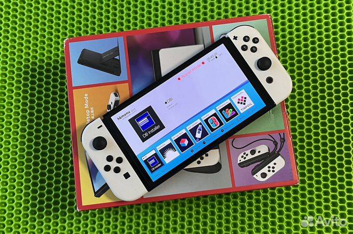 Nintendo switch oled прошитая чип