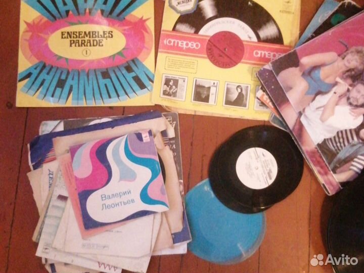 Виниловые пластинки СССР