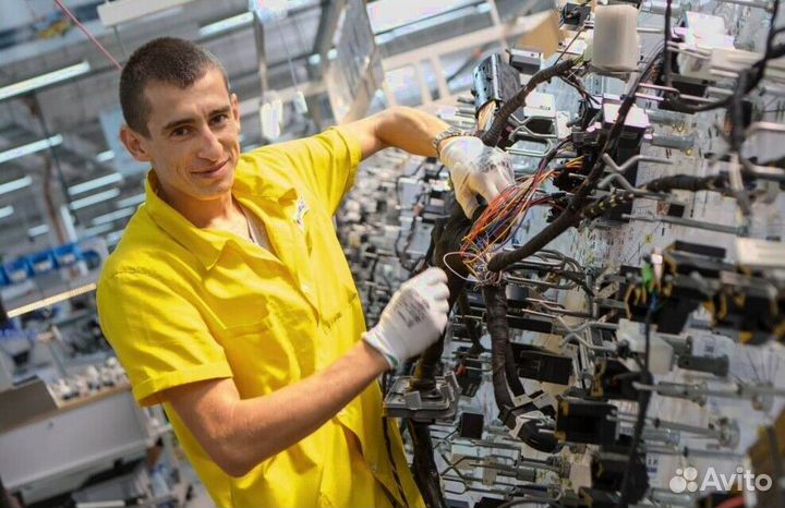 Рабочие на авто-завод вахта