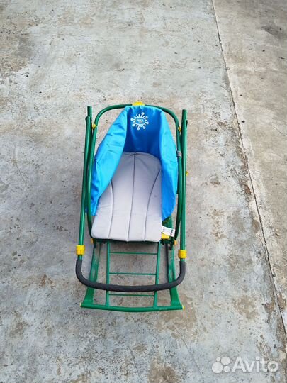 Санки на колесах