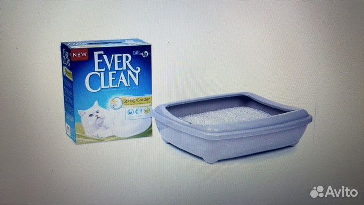 Ever Clean Spring Garden комкующийся наполнитель с