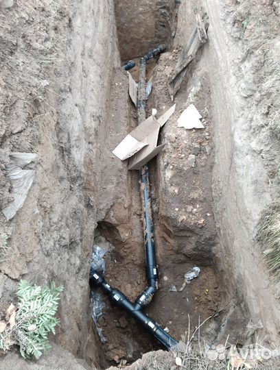 Монтаж узлов водоснабжения и канализации