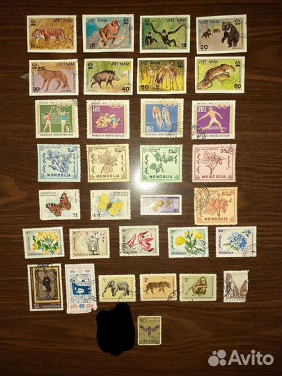 Коллекционные почтовые марки СССР