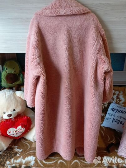 Шуба Чебурашка натуральная овчина 44 размер