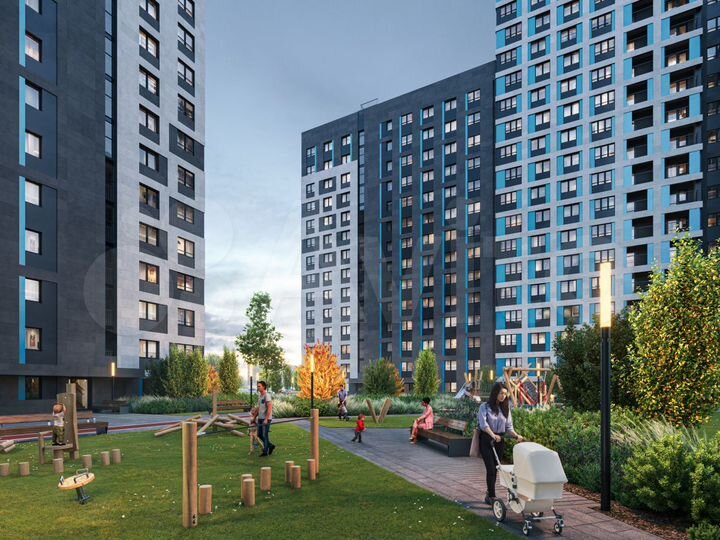 3-к. квартира, 57,2 м², 6/14 эт.