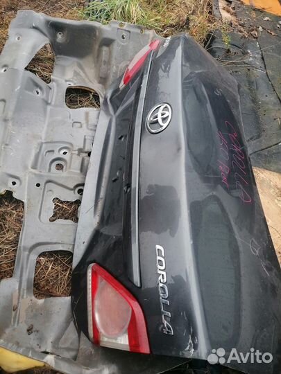Крышка багажника Toyota Corolla 150 рестайлинг