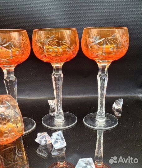 Хрустальные рюмки.Хрустальные рюмочки от Нахтман