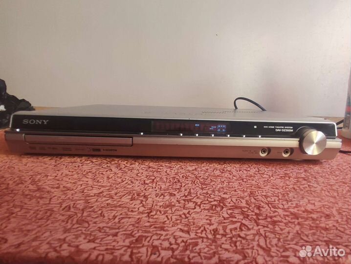 Dvd плеер от домашнего кинотеатра sony dav dz555m