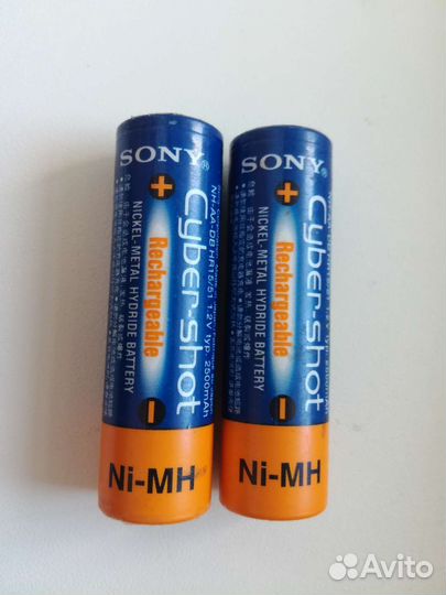 Аккумуляторные батарейки аа. зарядное устройство