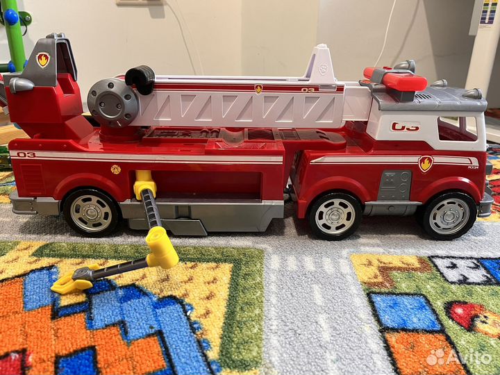 Большая пожарная машина щенячий патруль