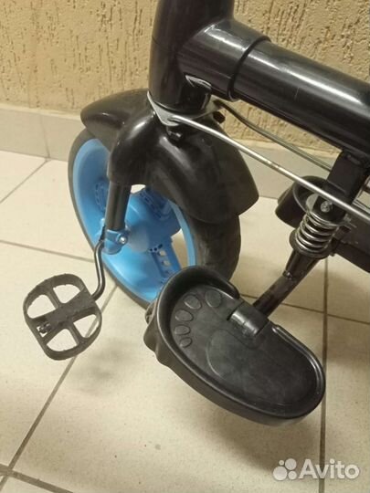 Детский трехколесный велосипед-коляска Nika Joy