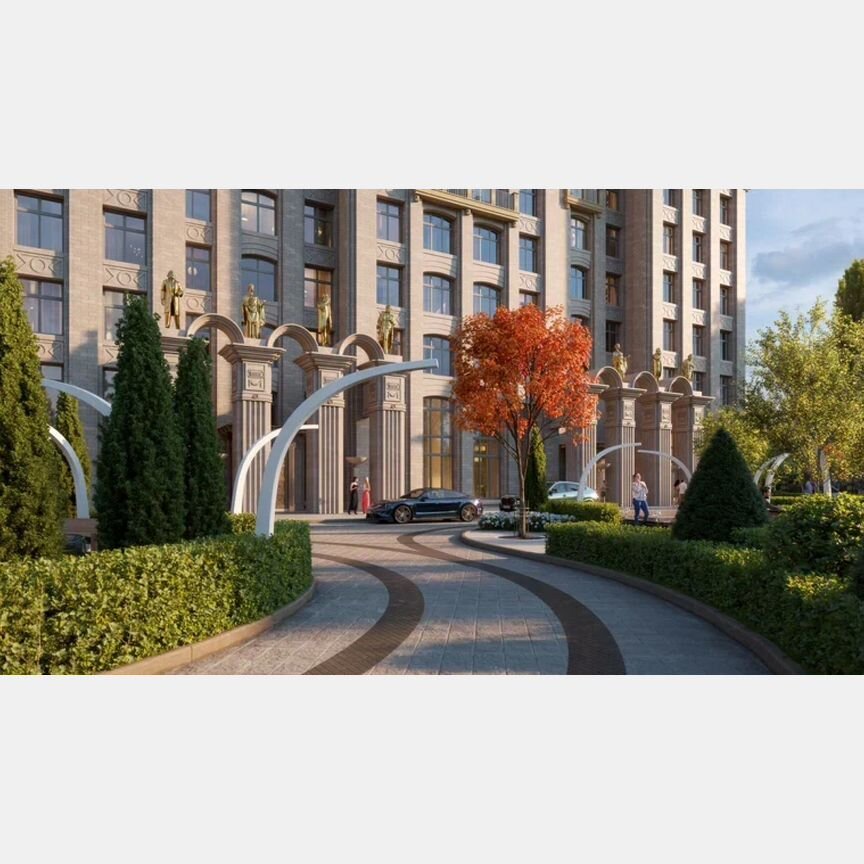 1-к. квартира, 45,5 м², 18/46 эт.