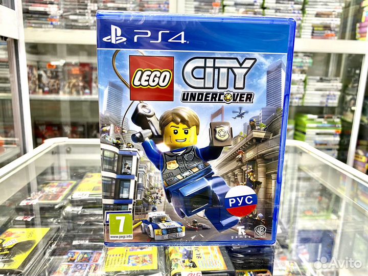 Lego City Undercover игра для Ps4 Новый