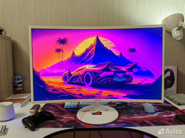 Изогнутый игровой монитор Samsung CF391 31.5 дюйм