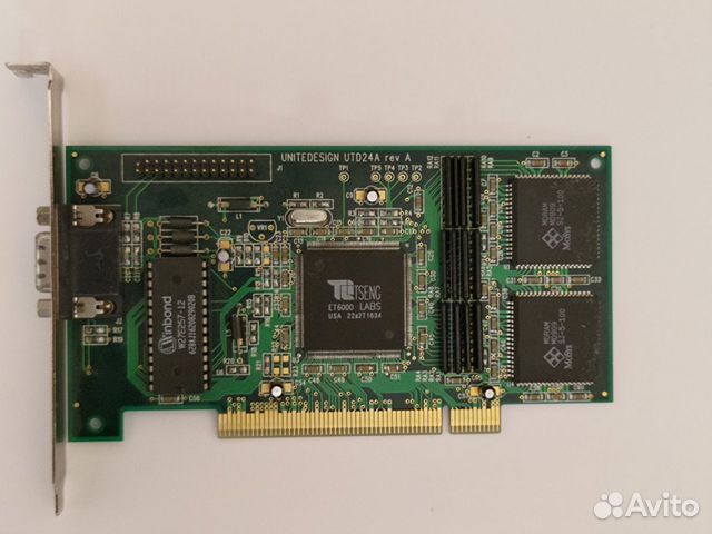 Видеокарта PCI Tseng Labs ET6000 для Алексея