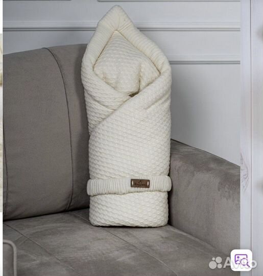 Плед-конверт на выписку утепленный