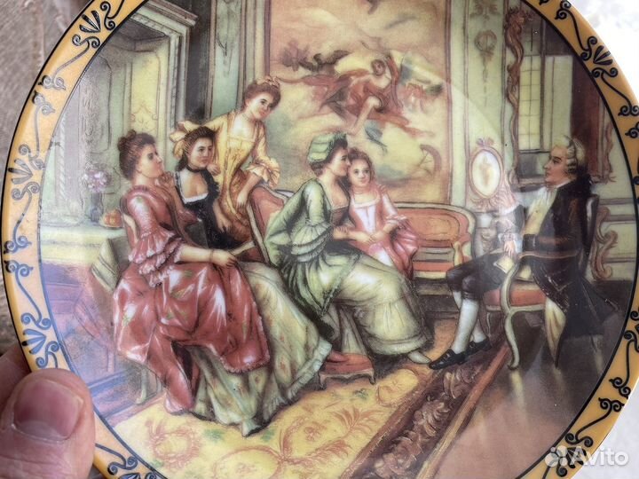 Тарелка настенная коллекционная англия