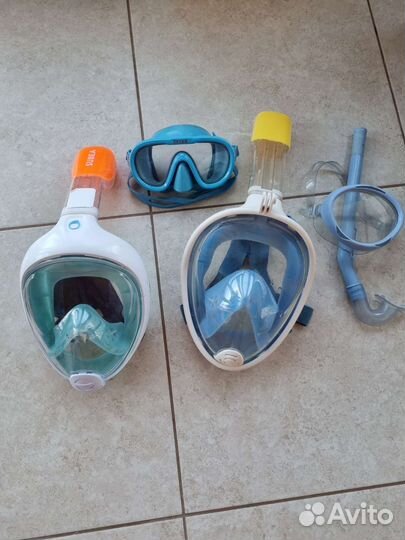 Маска для плавания и снорклинга