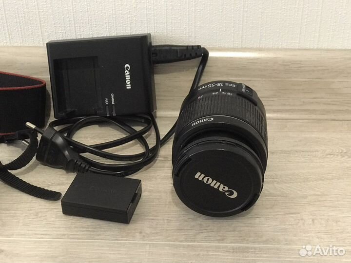 Зеркальный фотоаппарат canon 1100d