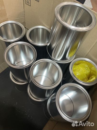 Жестяная банка 1 литр