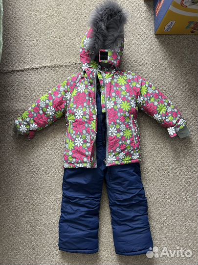 Зимний костюм для девочки