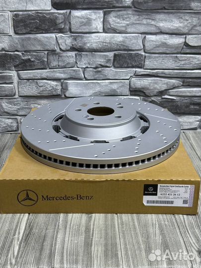 Диск тормозной Mercedes W222 A2224212612