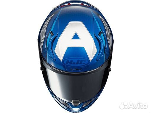 Шлем HJC rpha 11 marvel MC2 captain america