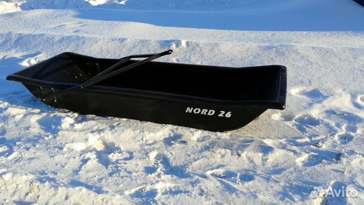 Сани стеклопластиковые для снегохода