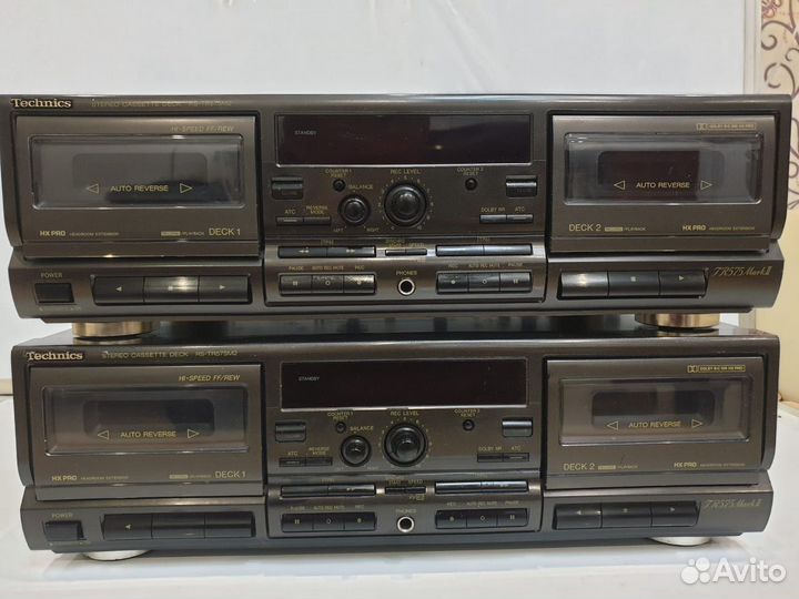 Кассетная дека technics RS TR 474, 575