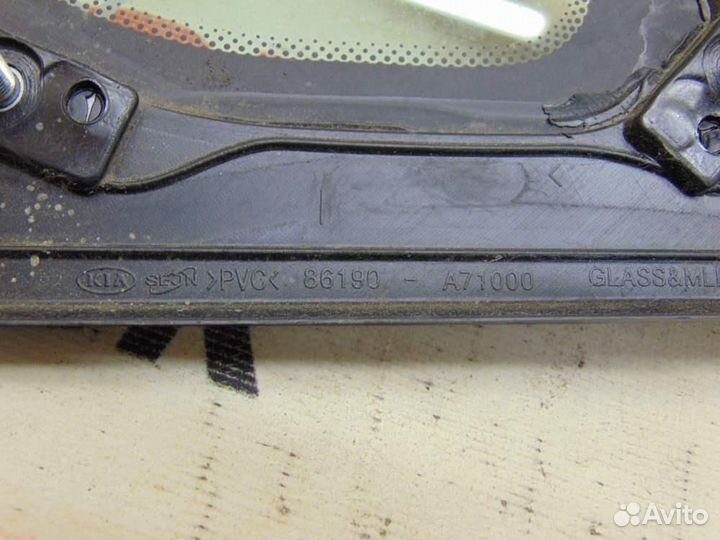 Стекло кузовное глухое правое для Kia Cerato 3 20