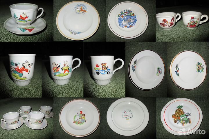 Детская посуда Советская винтаж № 11