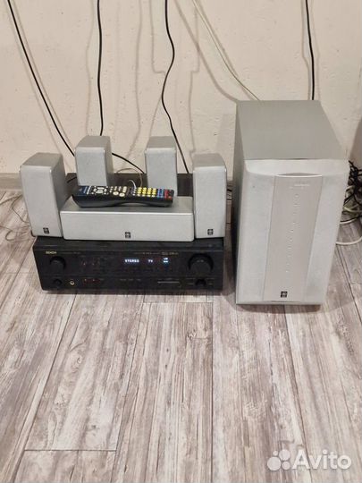 Av ресивер бу 5.1 Denon Avr 1604, колонки Yamaha