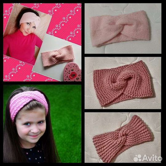 Повязка на голову для девочки