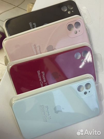 Чехол на iPhone 11, 12, 7,стекла клеим бесплатно