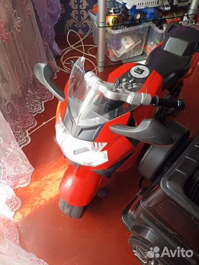 Детский мотоцикл на аккумуляторе bmw