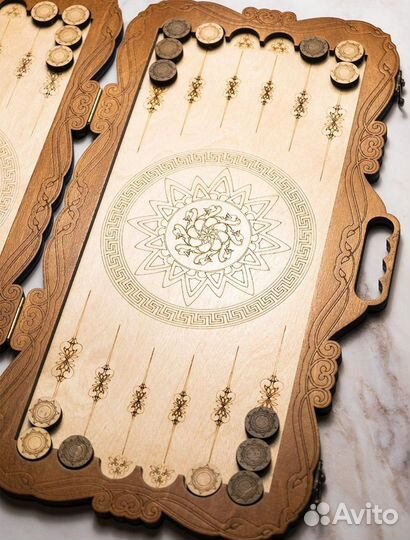 Нарды ручной работы