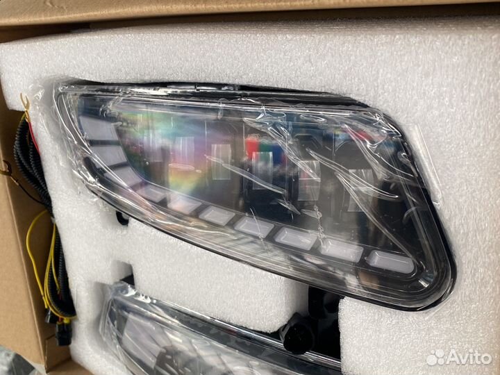 Туманки в volkswagen polo LED 60watt SAL-man