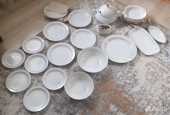 Столовый фарфоровый сервиз Чехия