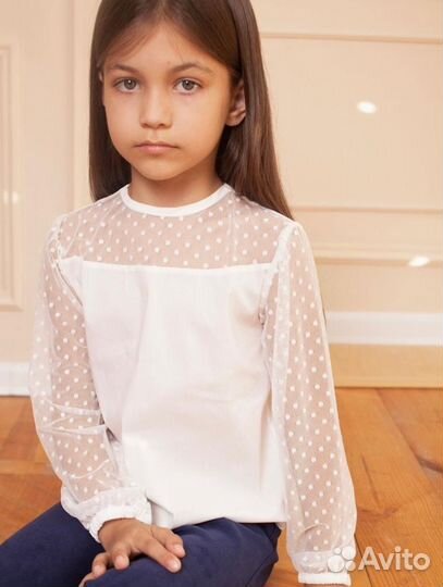 Блуза нарядная 128