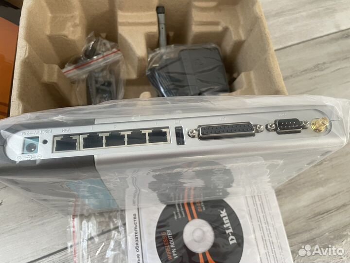 Wi-Fi роутер D-link DI-824VUP+