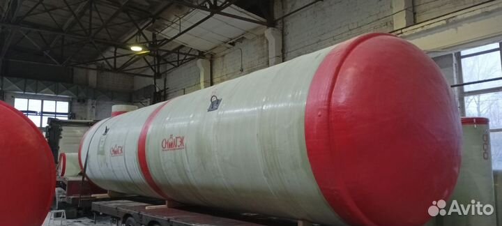 Резервуар из стеклопластика